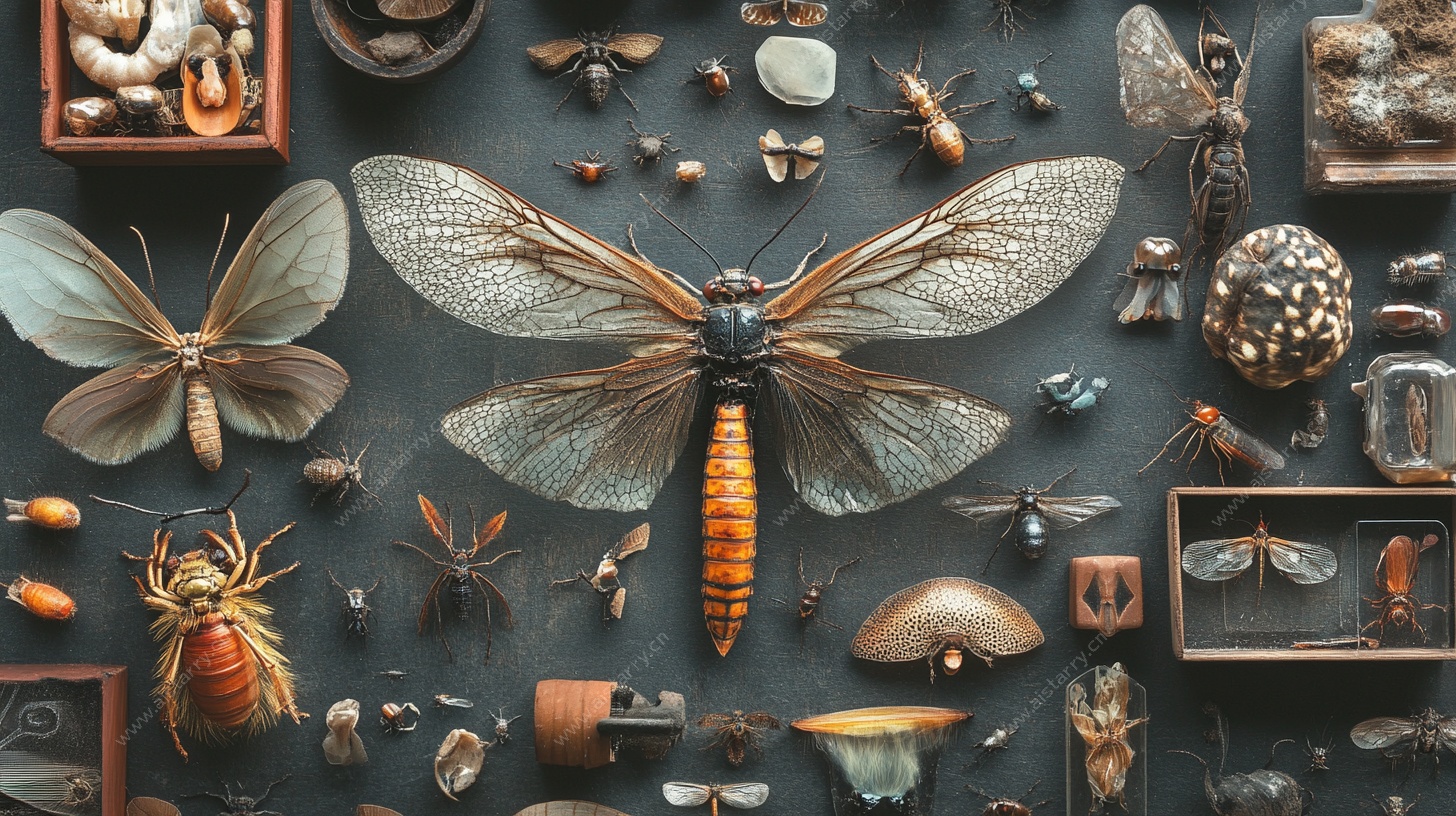 昆虫标本展示