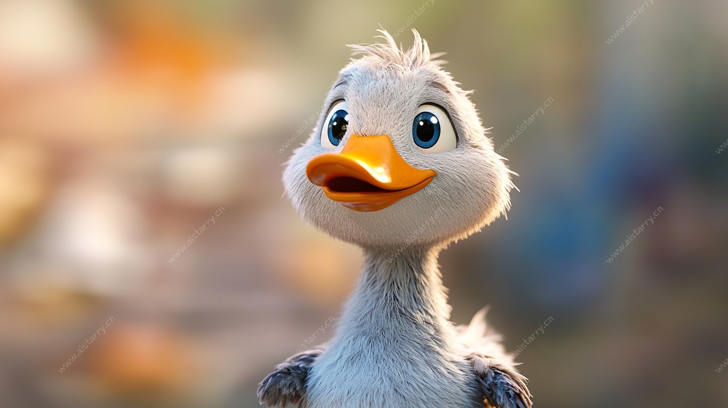 可爱小鸭子动画形象