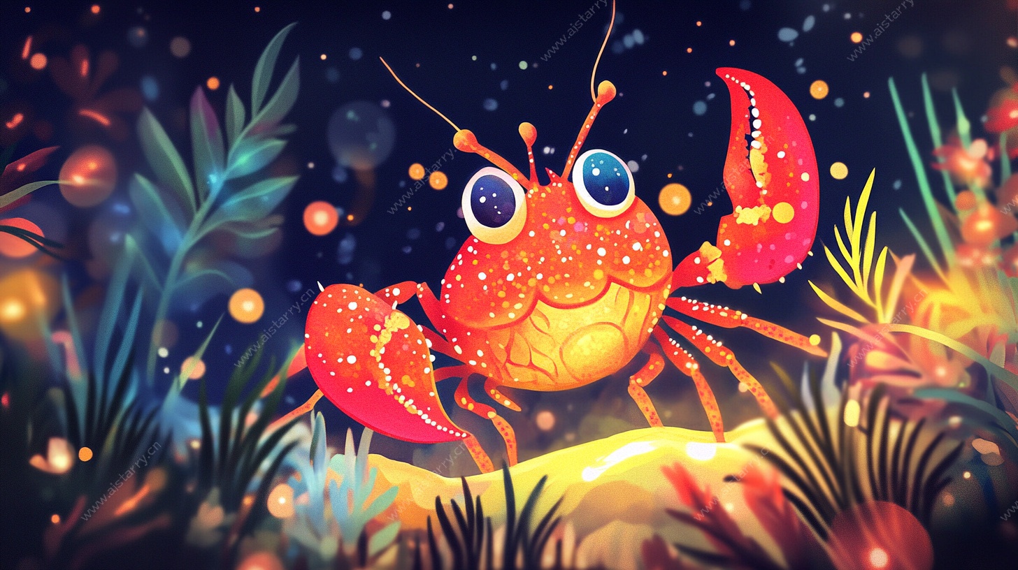 海底萌蟹的奇幻世界