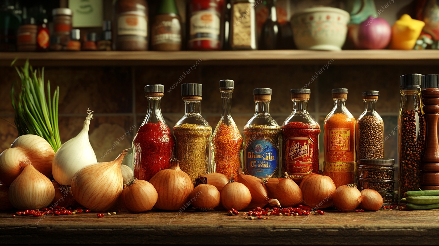 厨房调料与食材的魅力