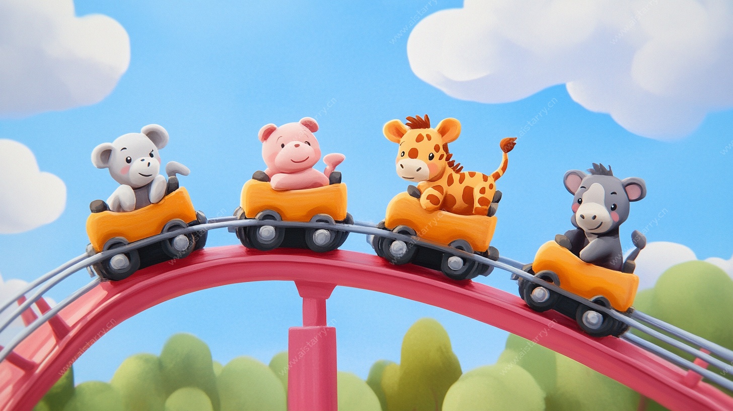 动物们的欢乐过山车之旅