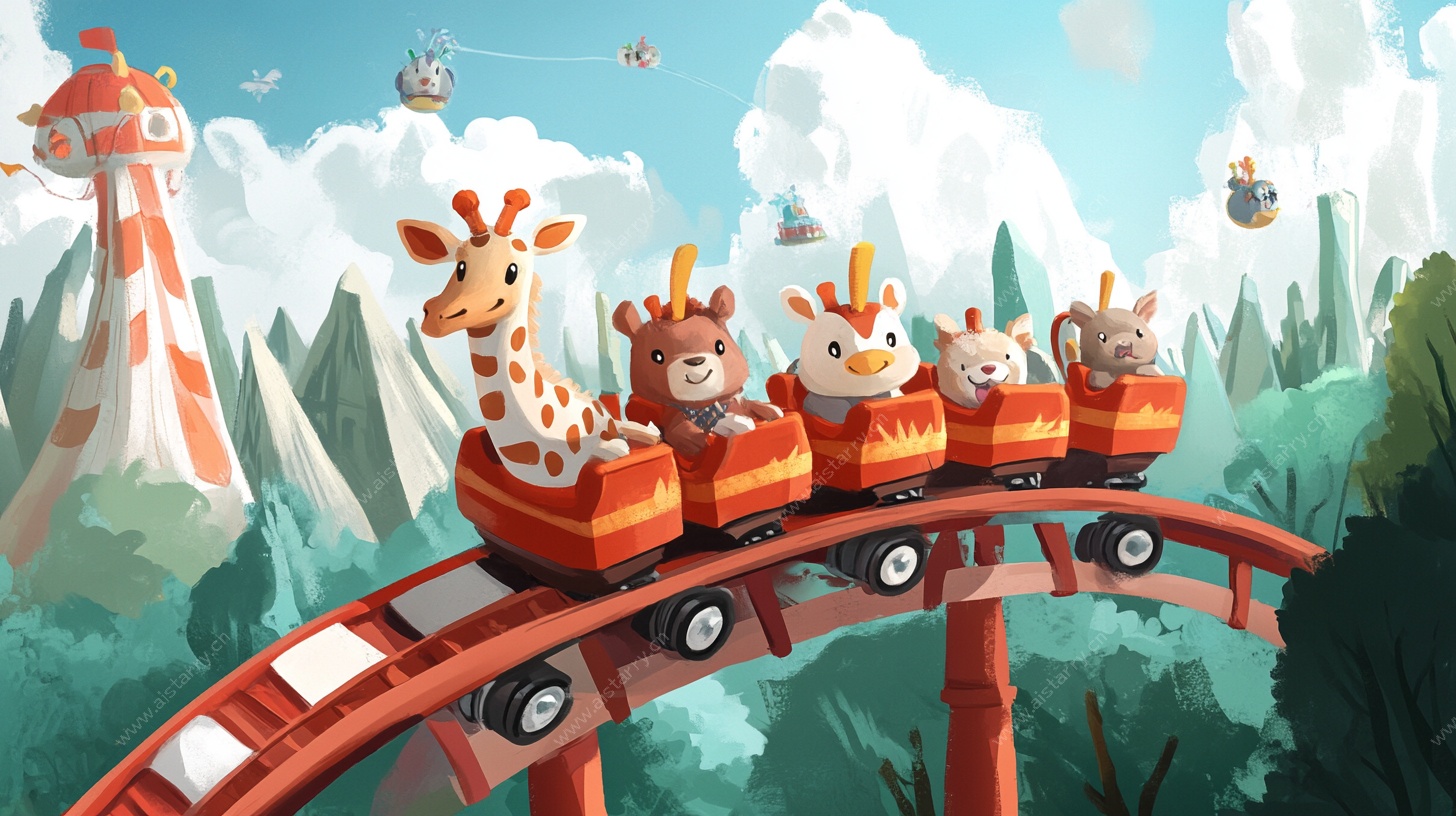 动物们的欢乐过山车之旅