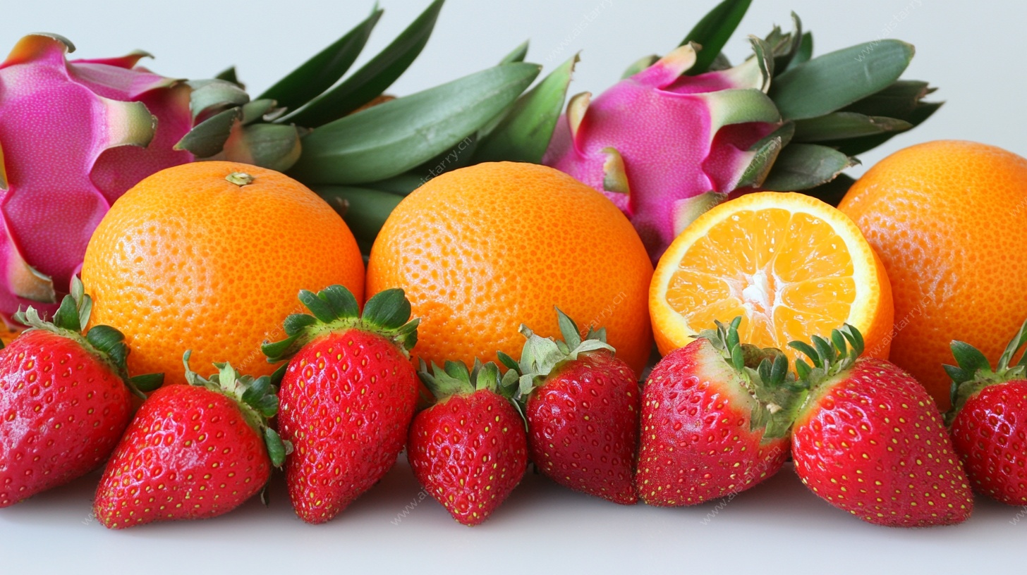 多彩新鲜水果组合