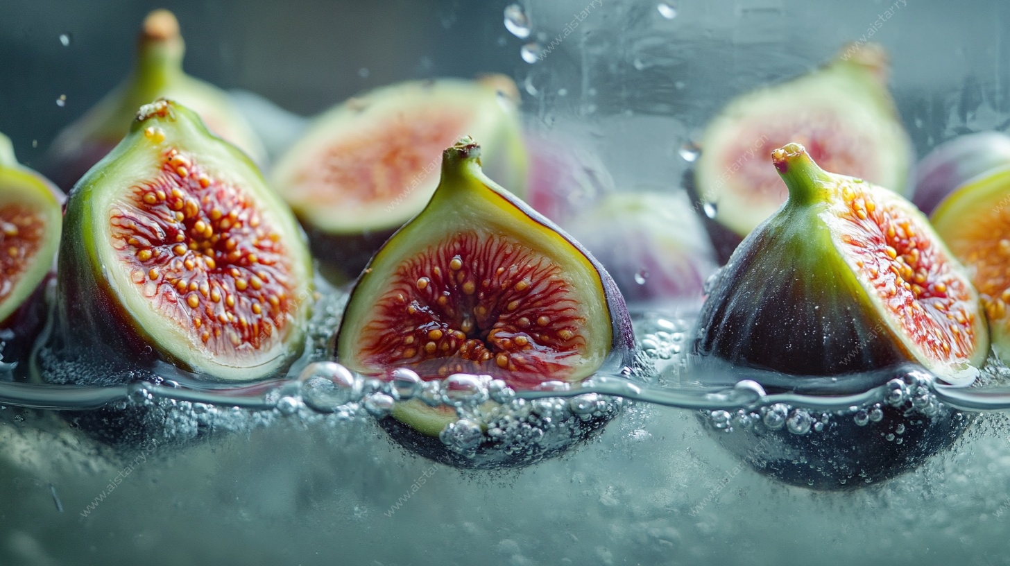 无花果入水瞬间