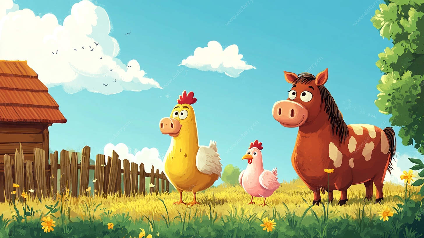 农场动物欢乐田园时光