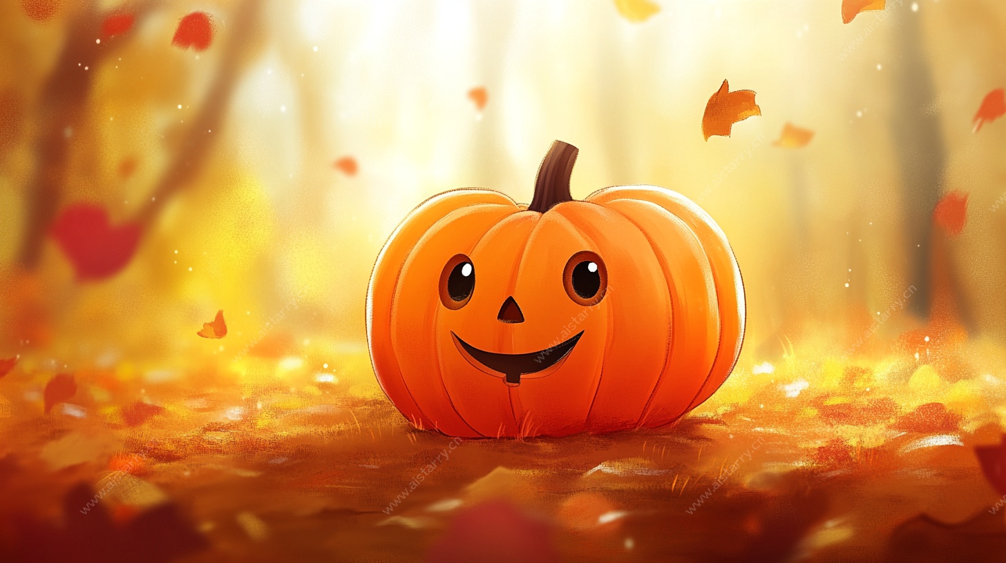 欢乐南瓜 秋日氛围感画面