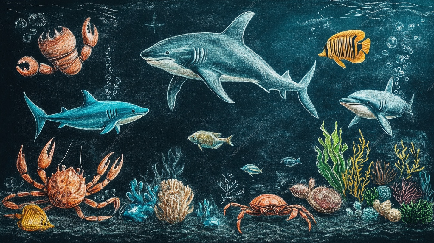 海底动物大聚会