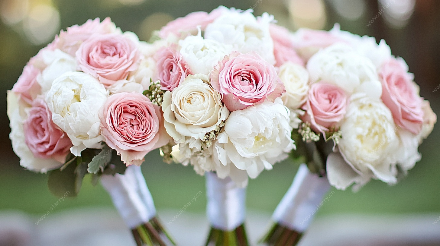 浪漫婚礼手捧花组合