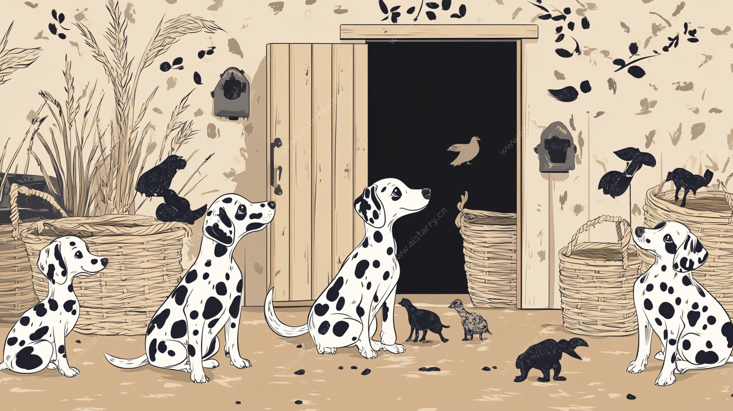 斑点狗们的田园小聚