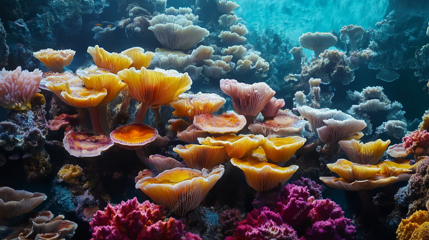 绚丽多彩的海底珊瑚世界